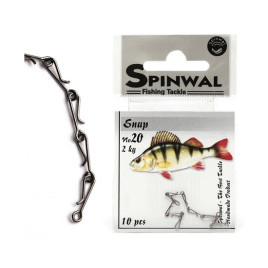 Застежка Spinwal Snap size 20 2kg 10pcs Застежка Spinwal Snap size 20 2kg 10pcs