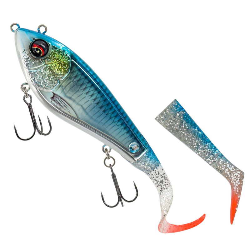 Воблер SAVAGE Gear Deviator Tail 20cm 87g SS Blue Chrome Воблер SAVAGE Gear Deviator Tail 20cm 87g SS Blue Chrome
