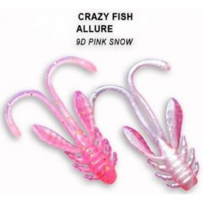 Силиконовая приманка Crazy Fish Allure 1,1" 46-27-9d-6 Силиконовая приманка Crazy Fish Allure 1,1" 46-27-9d-6