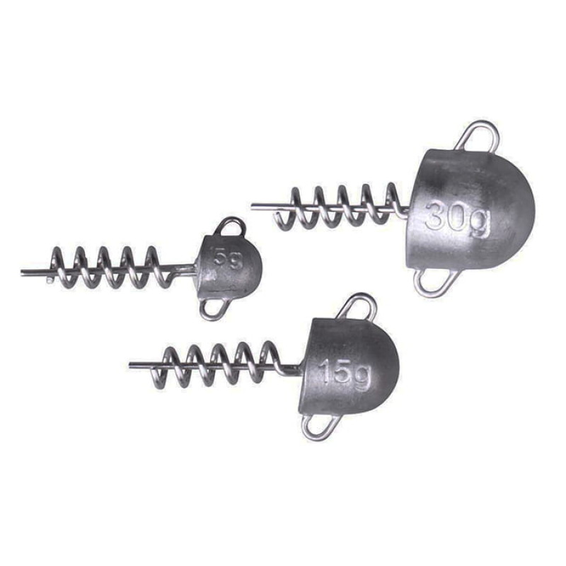 Грузило штопорное для силиконовых приманок SAVAGE GEAR Cork Screw Heads 15g 3pcs Грузило штопорное для силиконовых приманок SAVAGE GEAR Cork Screw Heads 15g 3pcs