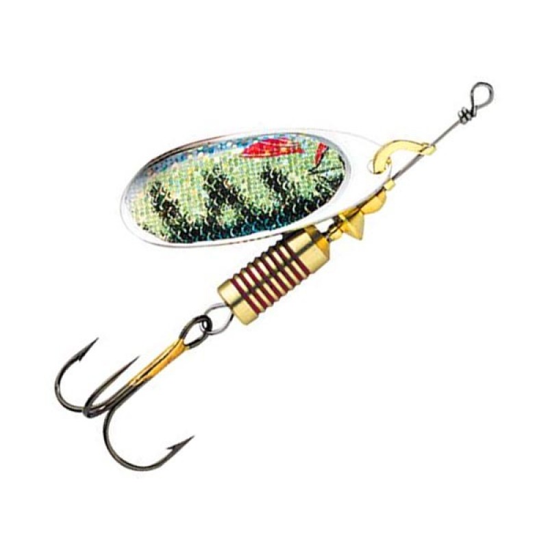 Блесна вращающаяся DAM EFFZETT NATURE 3D №1/3гр/Perch Блесна вращающаяся DAM EFFZETT NATURE 3D №1/3гр/Perch