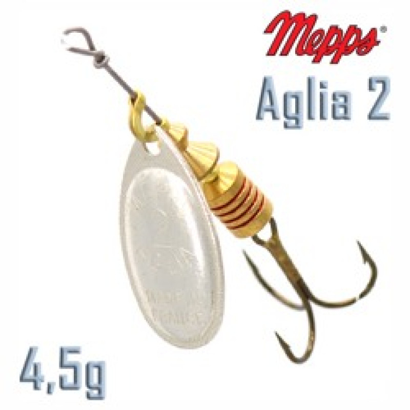 Блесна Mepps AGLIA 2 Silver size 2 Блесна Mepps AGLIA 2 Silver size 2