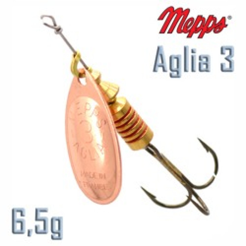 Блесна Mepps AGLIA 3 Copper size 3 Блесна Mepps AGLIA 3 Copper size 3