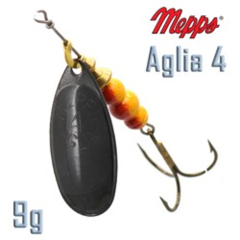Блесна Mepps AGLIA 4 Black size 4 Блесна Mepps AGLIA 4 Black size 4