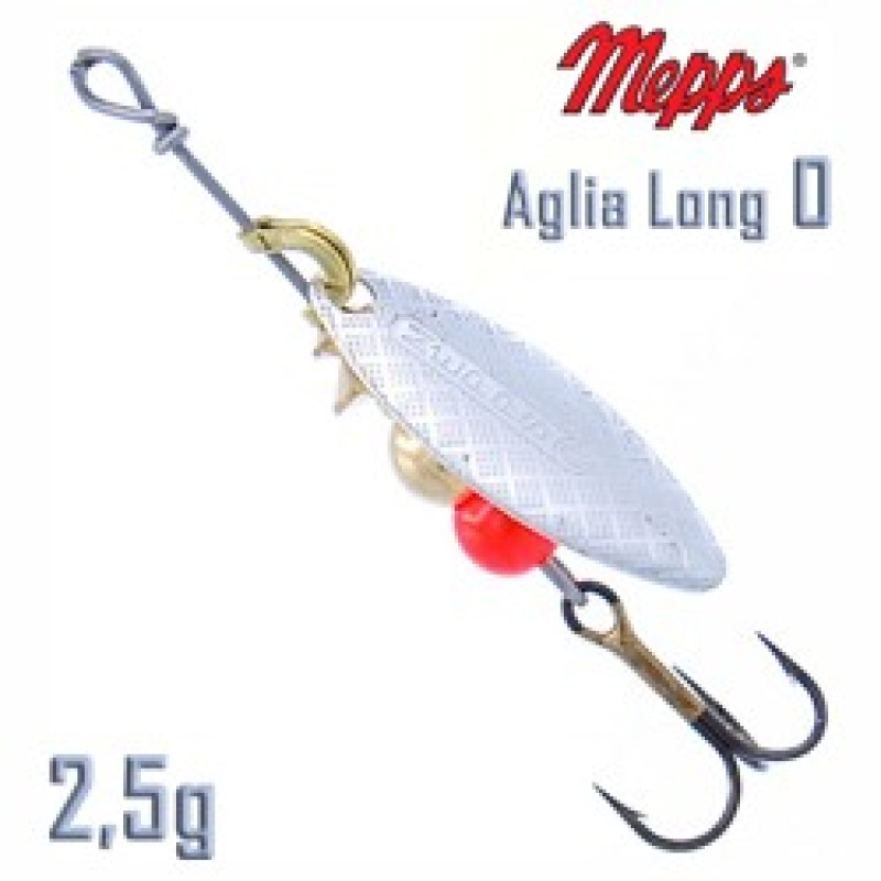 Блесна Mepps AGLIA LONGUE 0 Silver size 0 Блесна Mepps AGLIA LONGUE 0 Silver size 0