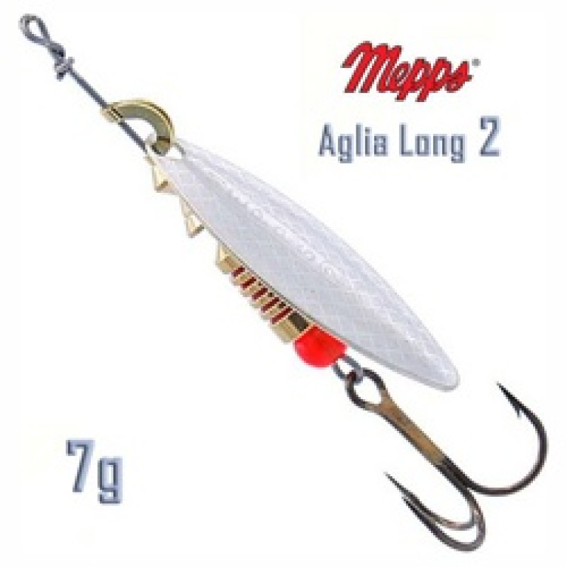 Блесна Mepps AGLIA LONGUE 2 Silver size 2 Блесна Mepps AGLIA LONGUE 2 Silver size 2