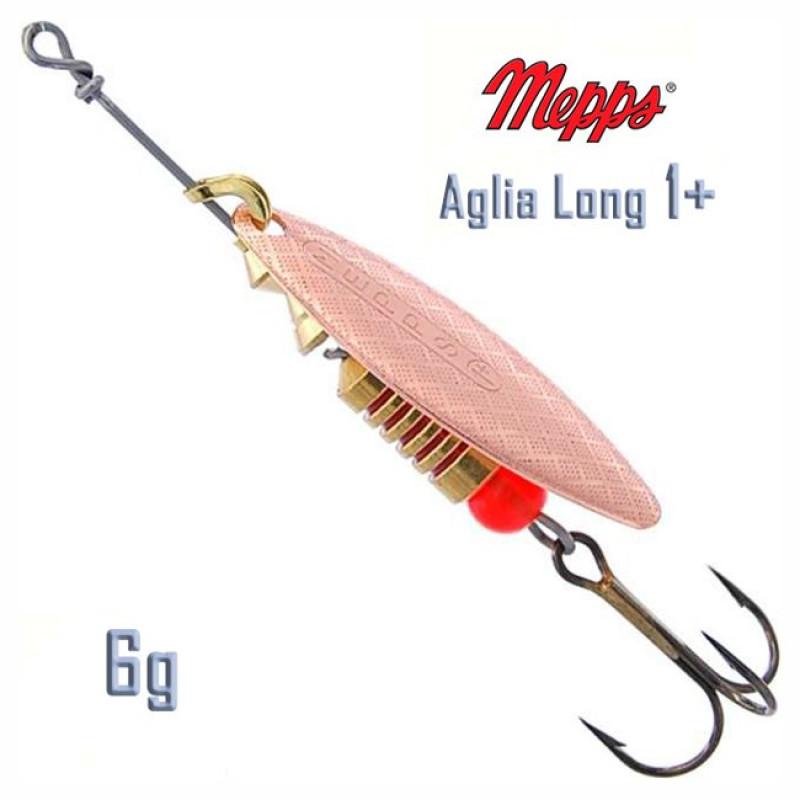 Блесна Mepps AGLIA LONGUE 1 Copper size 1+ Блесна Mepps AGLIA LONGUE 1 Copper size 1+