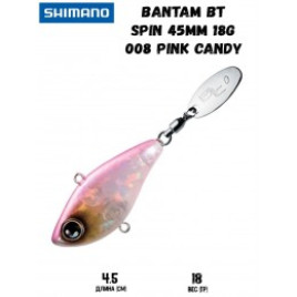 Воблер SHIMANO Bantam BT Spin 45mm/18g/008 Pink Candy