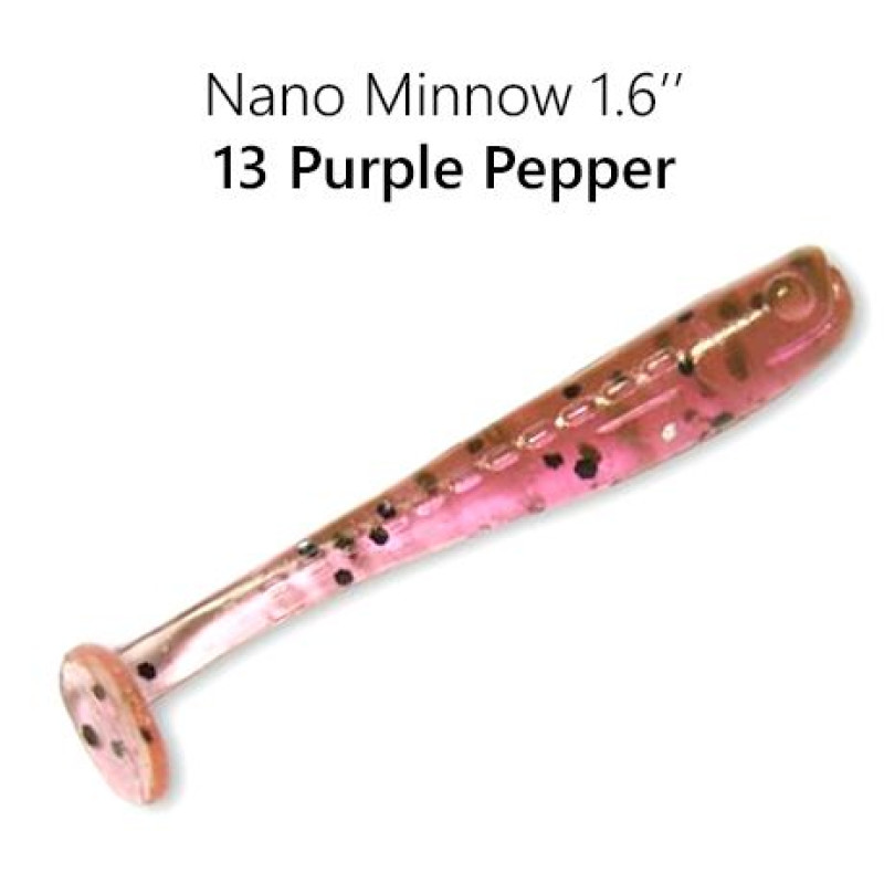 Силиконовая приманка Crazy Fish Nano Minnow 1.6" 6-40-13-6 Силиконовая приманка Crazy Fish Nano Minnow 1.6" 6-40-13-6