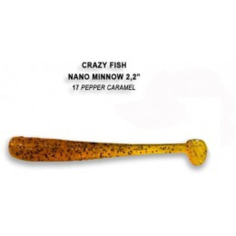 Силиконовая приманка Crazy Fish Nano Minnow 1.6" 6-40-17-6 Силиконовая приманка Crazy Fish Nano Minnow 1.6" 6-40-17-6