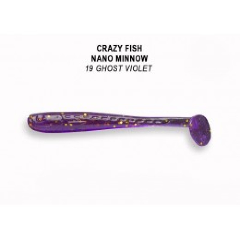 Силиконовая приманка Crazy Fish Nano Minnow 1.6" 6-40-19-6 Силиконовая приманка Crazy Fish Nano Minnow 1.6" 6-40-19-6