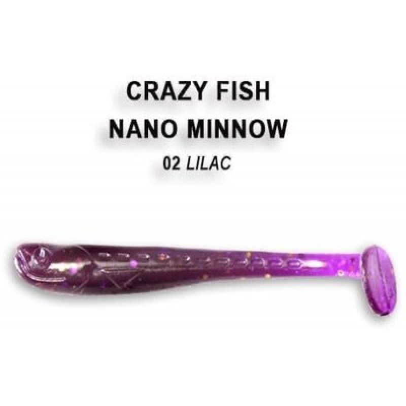 Силиконовая приманка Crazy Fish Nano Minnow 1.6" 6-40-2-6 Силиконовая приманка Crazy Fish Nano Minnow 1.6" 6-40-2-6
