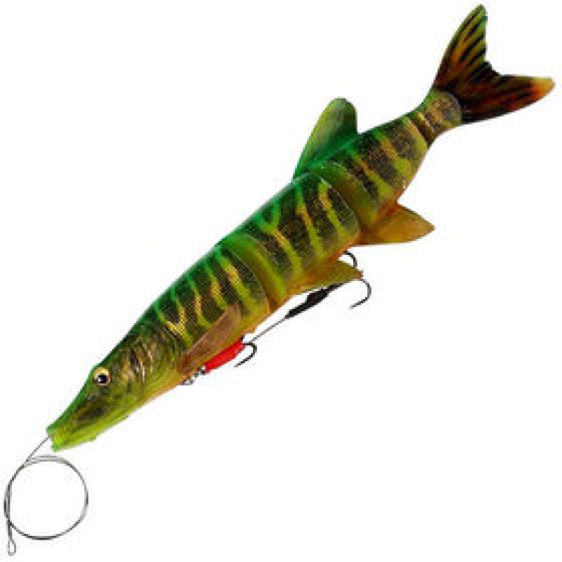 Приманка SAVAGE GEAR 4D Line Thru Pike 48cm 820G Ss Firetiger Приманка SAVAGE GEAR 4D Line Thru Pike 48cm 820G Ss Firetiger