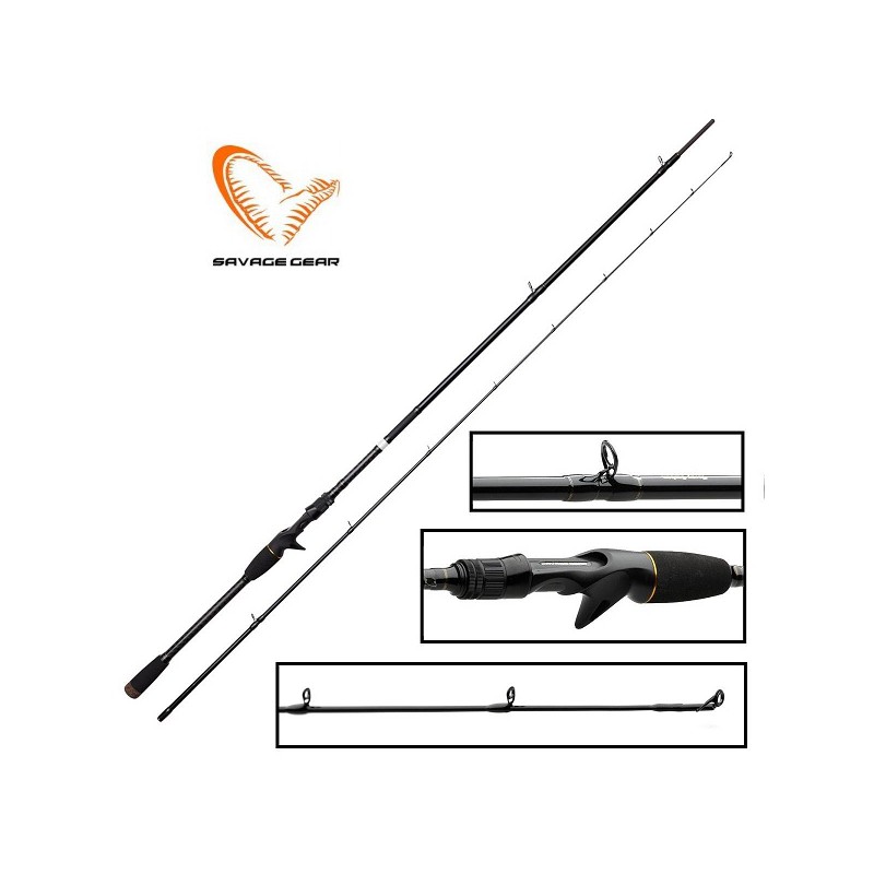 Удилище кастинговое SAVAGE GEAR SG2 Power Game Trigger 8'6"/2,59м/70-130г Удилище кастинговое SAVAGE GEAR SG2 Power Game Trigger 8'6"/2,59м/70-130г