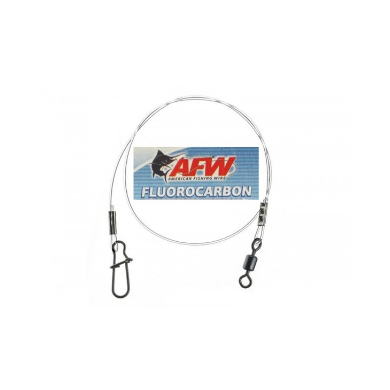 Флюорокарбоновый поводок AFW Hi-Sea Fluorocarbon Leader оснащён вертлюгом и застёжкой. Флюорокарбоновый поводок AFW Hi-Sea Fluorocarbon Leader оснащён вертлюгом и застёжкой.