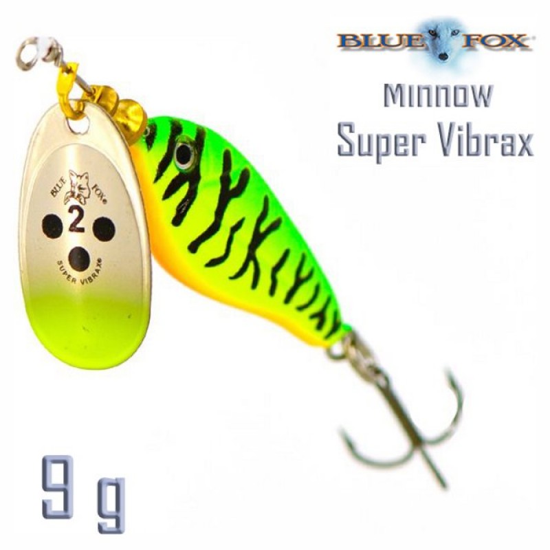 Блесна вращающаяся Blue Fox Minnow Super Vibrax/FT