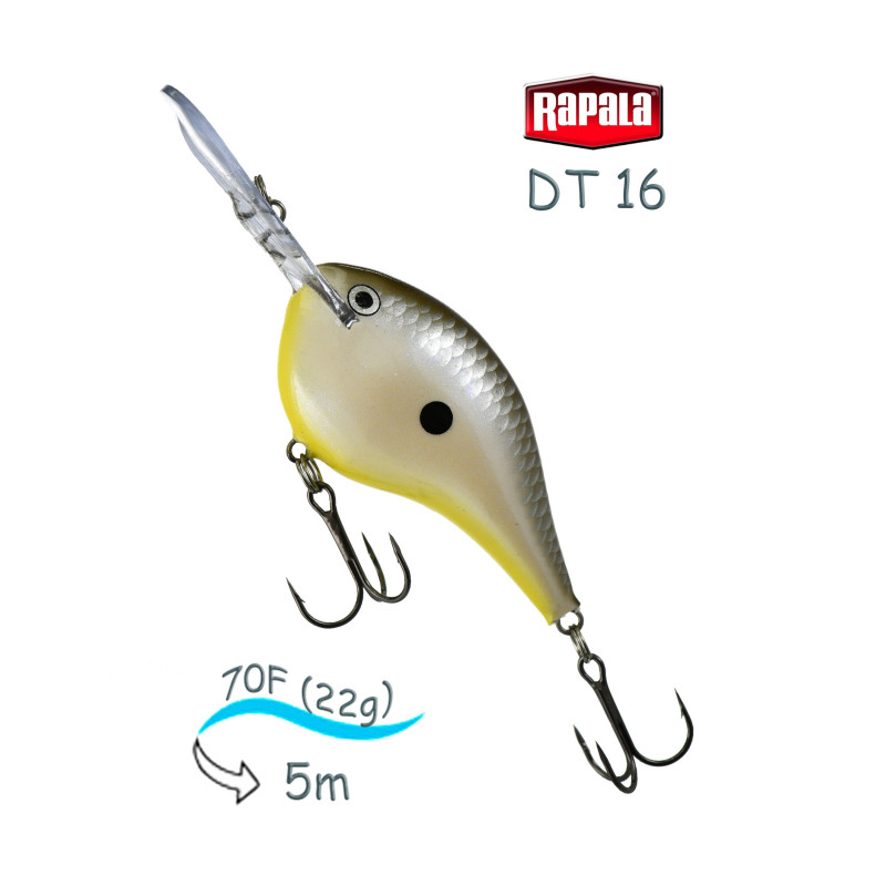 Воблер RAPALA Dives-To 16 /DSSD /плавающий/ до 5м, 7см 22гр Воблер RAPALA Dives-To 16 /DSSD /плавающий/ до 5м, 7см 22гр