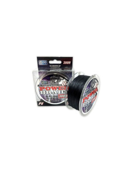 Шнур плетеный ASSO POWER BRAID 8X PE150м 0,14мм черн.