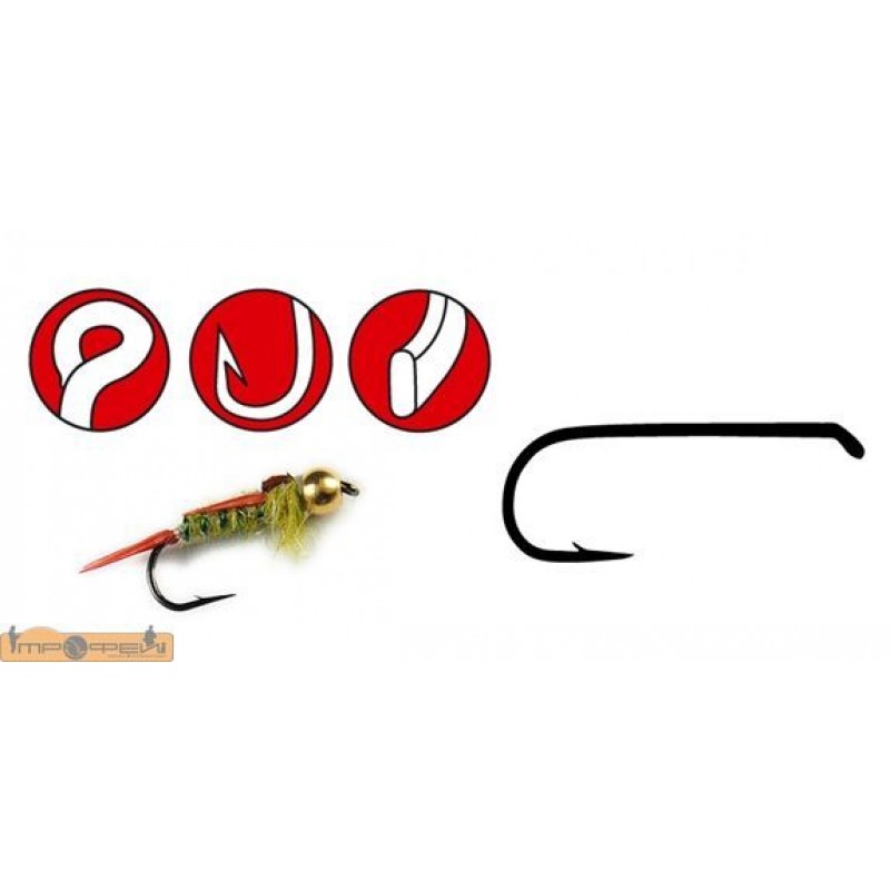 Крючок GAMAKATSU F13 №14/25шт/NS Black Крючок GAMAKATSU F13 №14/25шт/NS Black