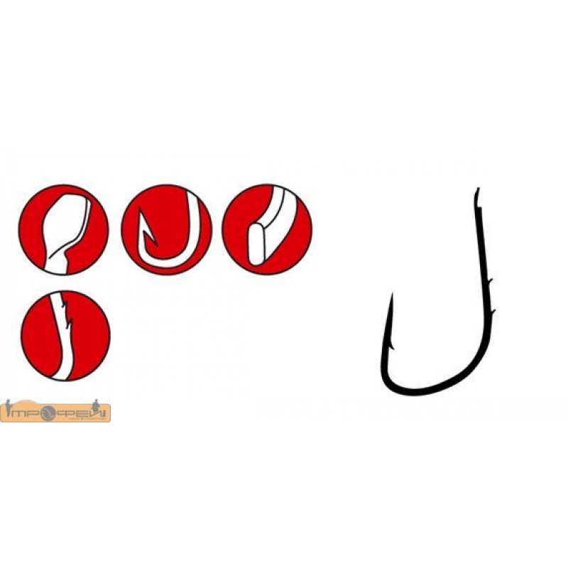 Крючки GAMAKATSU LS-2120F №010/Black/13шт Крючки GAMAKATSU LS-2120F №010/Black/13шт