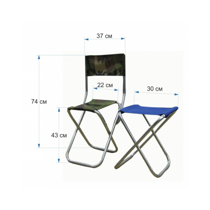 Стул складной малый без спинки МИТЕК Стул складной малый без спинки МИТЕК