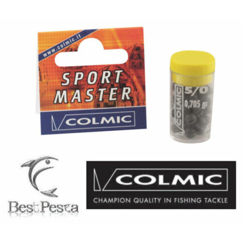 Грузила COLMIC SPORT MASTER №2 0,242гр (общий вес грузил в упаковке 22-23гр) Грузила COLMIC SPORT MASTER №2 0,242гр (общий вес грузил в упаковке 22-23гр)