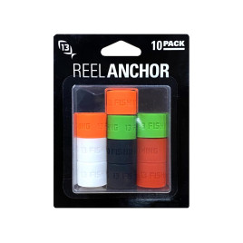 Катушкодержатель 13 FISHING Anchor Reel Wrap Multi Color 10pk