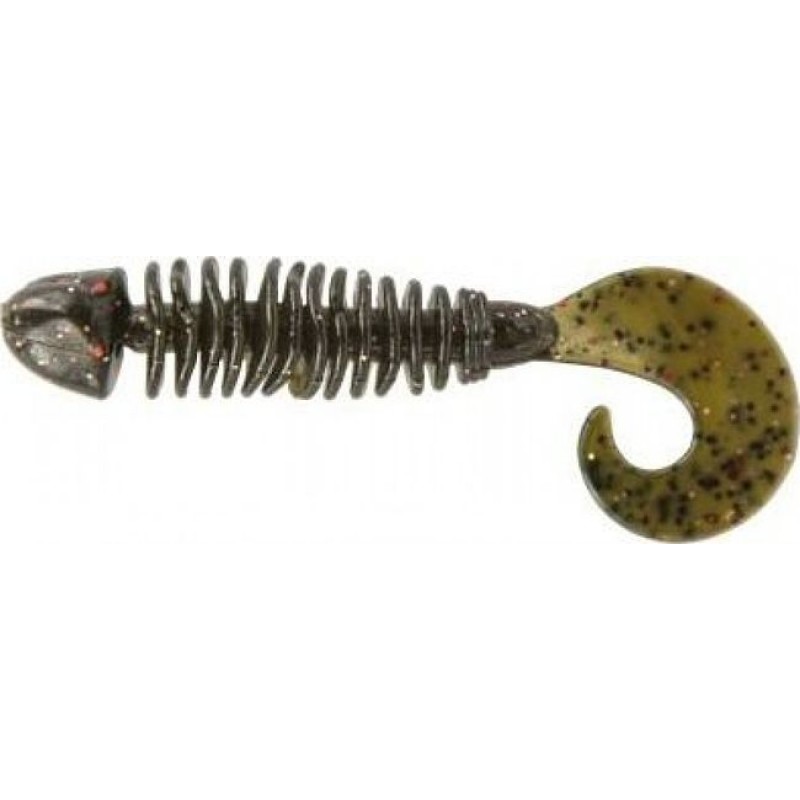 Приманка съедобная ALLVEGA "Bony Grub" 8см/6шт/Green Pumpkin Red Flake Приманка съедобная ALLVEGA "Bony Grub" 8см/6шт/Green Pumpkin Red Flake