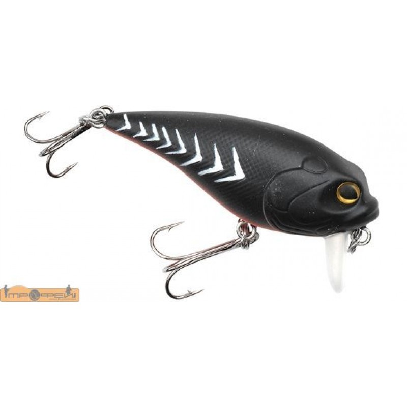 Воблер SPRO PowerCatcher Plus Crank T 55/Black Craze Воблер SPRO PowerCatcher Plus Crank T 55/Black Craze