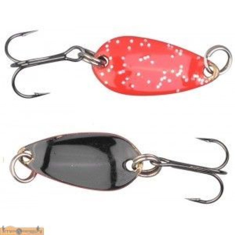 Блесна колеблющаяся SPRO LEAF 1,4гр/2см/RED BLACK Блесна колеблющаяся SPRO LEAF 1,4гр/2см/RED BLACK