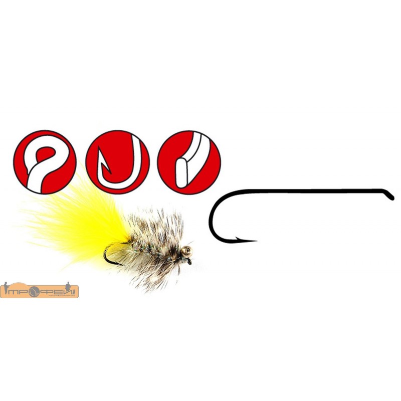 Крючки GAMAKATSU F16 №002/NS Black/25шт Крючки GAMAKATSU F16 №002/NS Black/25шт