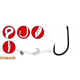 Крючки GAMAKATSU A1 G-CARP POP UP №001/NS Black/10шт