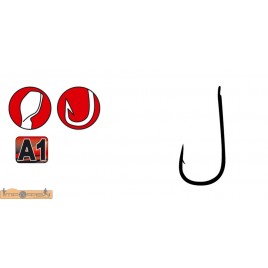 Крючки GAMAKATSU A1-HARD LS-1310NS №010/NS Black/15шт