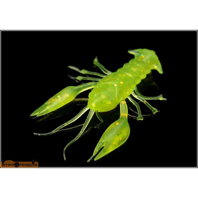 Приманка силиконовая 10207 Рачок (лайм флюо) Приманка силиконовая 10207 Рачок (лайм флюо)