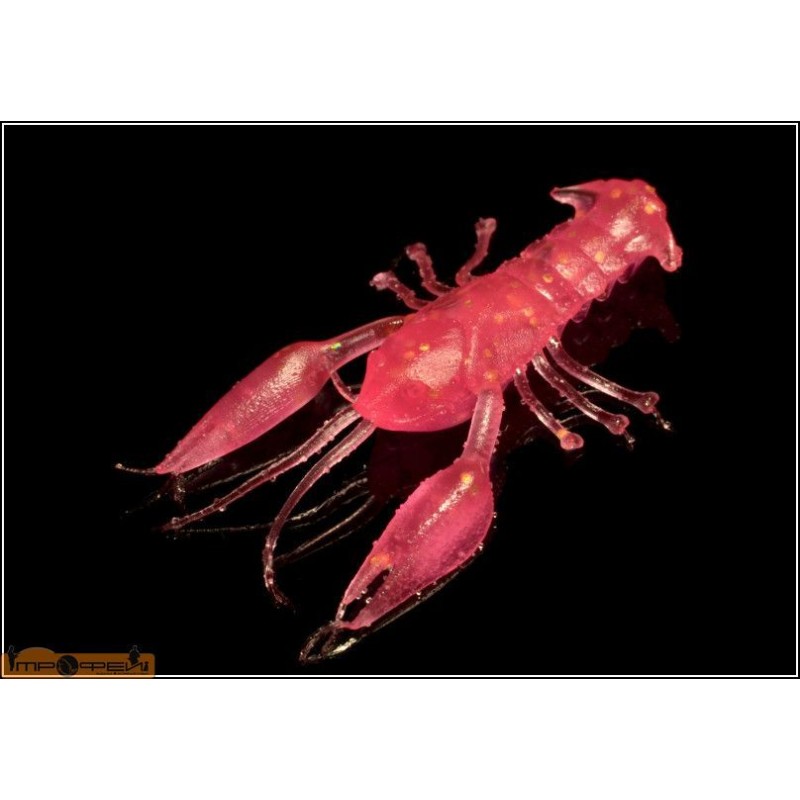 Приманка силиконовая 10210 Рачок (малиновый флюо) Приманка силиконовая 10210 Рачок (малиновый флюо)