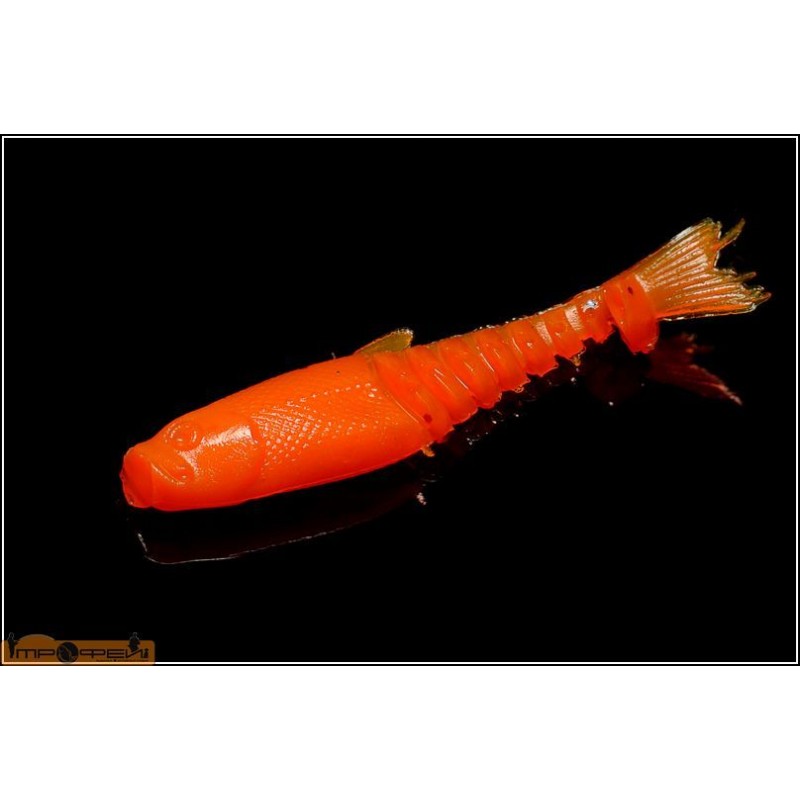 Приманка силиконовая 10503 Малёк (морковный) Приманка силиконовая 10503 Малёк (морковный)