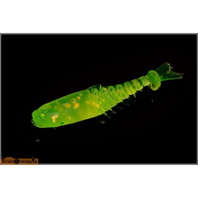 Приманка силиконовая 10507 Малёк (лайм флюо) Приманка силиконовая 10507 Малёк (лайм флюо)