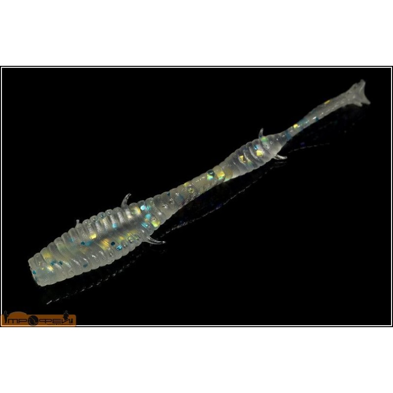 Приманка силиконовая 10700 Ленточник (белый флюо) Приманка силиконовая 10700 Ленточник (белый флюо)