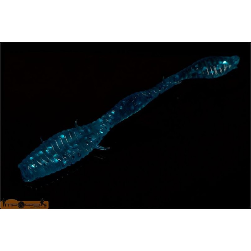 Приманка силиконовая 10705 Ленточник (синий флюо) Приманка силиконовая 10705 Ленточник (синий флюо)