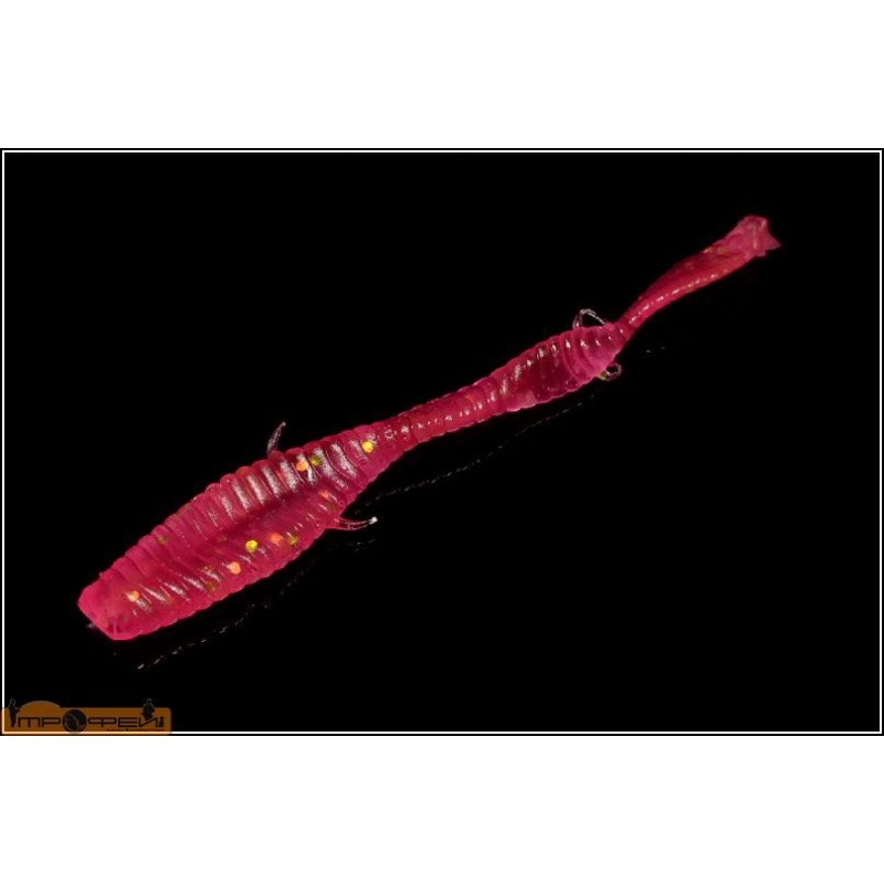 Приманка силиконовая 10710 Ленточник (малиновый флюо) Приманка силиконовая 10710 Ленточник (малиновый флюо)