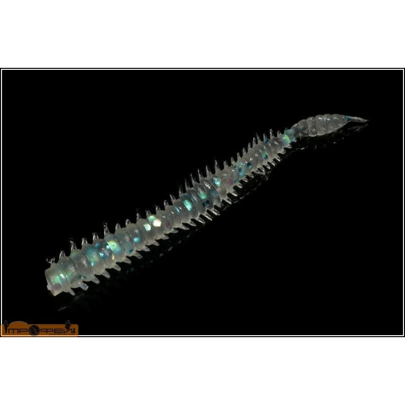 Приманка силиконовая 10800 Червь (белый флюо) Приманка силиконовая 10800 Червь (белый флюо)