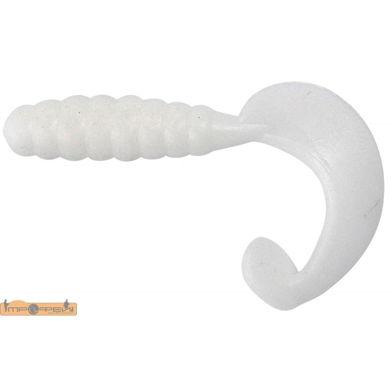 Приманка силиконовая SPRO SPIRATAIL 3,5см/WHITE Приманка силиконовая SPRO SPIRATAIL 3,5см/WHITE